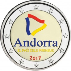 2€ Andorre 2017 P 